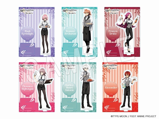 画像ギャラリー No.002のサムネイル画像 / アニメ「Fate/Grand Order -終局特異点 冠位時間神殿ソロモン-」コラボカフェにて新グッズ11点が登場