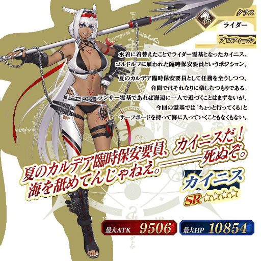 ���������꡼ No.004�Υ���ͥ������ / ��FGO�פˡ�5����������ȡȥ����ޡʥ������󥸥㡼�ˡɤ�3̾�����о�