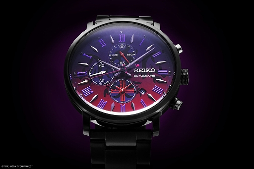 FGO」とSEIKOのコラボウォッチに“アヴェンジャー/ジャンヌ・ダルク
