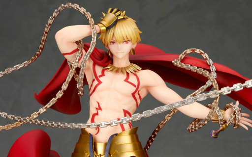 FGO「アーチャー/ギルガメッシュ」第三再臨衣装のフィギュアが登場