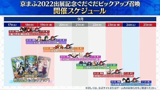 ���������꡼ No.002�Υ���ͥ������ / ��FGO�ס���11�����оݤΡȵ��ޤ�2022��Ÿ��ǰ ���������ԥå����å׾����ɤ�9��17����25���ˤ����Ƴ���