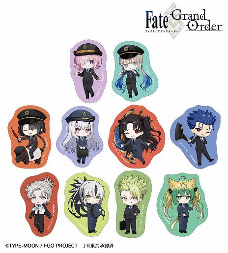 Fate/Grand Order」×「推し旅/JR東海」コラボアイテムの受注がAMNIBUS