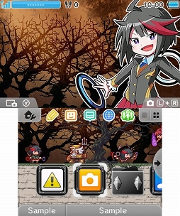 画像集#025のサムネイル/フライハイワークス,「魔神少女」の序盤体験版と3DS用テーマ9種を配信