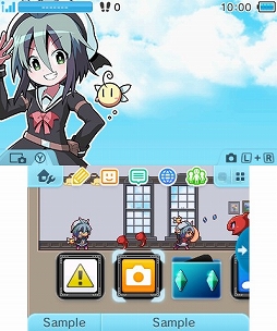 画像集#026のサムネイル/フライハイワークス,「魔神少女」の序盤体験版と3DS用テーマ9種を配信