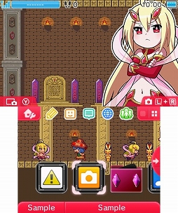 画像集#029のサムネイル/フライハイワークス,「魔神少女」の序盤体験版と3DS用テーマ9種を配信