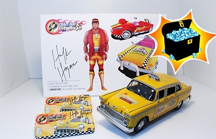 画像ギャラリー No.001のサムネイル画像 / 「Crazy Taxi:City Rush」,ハルク・ホーガン氏がドライバーとして登場