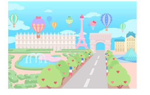 画像ギャラリー No.006のサムネイル画像 / 「Hello Kitty Flower Bounce」，新エリア「フランス」が登場。限定イベントも