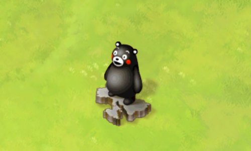 画像ギャラリー No.004のサムネイル画像 / 「しろくろジョーカー」,熊本県とのコラボイベントで城下町にくまモンが登場