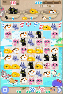 画像ギャラリー No.005のサムネイル画像 / チャリティアプリ「にゃんパズル」とCocoPPaのコラボ壁紙が無料で配信中