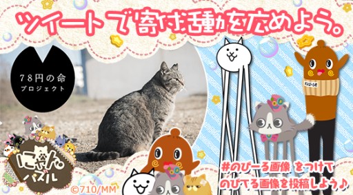 画像ギャラリー No.003のサムネイル画像 / 「にゃんパズル」が「にゃんこ大戦争」や,ゆるキャラ「ねば〜る君」とコラボ