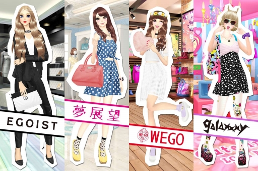 画像集#005のサムネイル/カリスマ店員を目指す「オシャレコーデ GIRLS HOLIC」,iOS/Android向けに配信