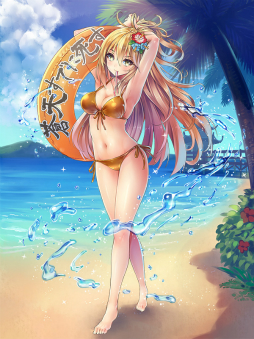 画像ギャラリー No.006のサムネイル画像 / 「三国志戦姫」水着姿の新キャラクター登場する「キラキラサマー」がスタート