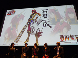 画像集#027のサムネイル/本日11月6日の体験版配信も決定した「戦国無双 Chronicle 3」完成発表会の模様をレポート。来年1月放映のTVアニメシリーズも発表に