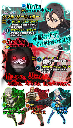 画像ギャラリー No.004のサムネイル画像 / 「SAO コード・レジスタ」，レアスカウトに《ガンゲイル・オンライン》編のキャラが追加