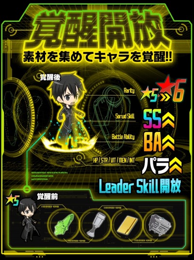 画像ギャラリー No.008のサムネイル画像 / 「SAO コード・レジスタ」,魔獣に変身する「鍍金の勇者 ★5キリト」が登場