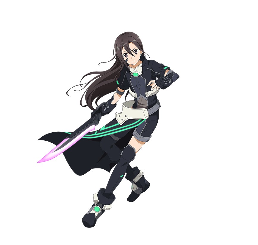 画像集no 001 Sao コード レジスタ ゲームオリジナル衣装のggoキリトとシノンが