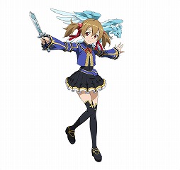 画像ギャラリー No.002のサムネイル画像 / 「SAOコード・レジスタ」，オリジナル衣装のキリトとシリカが登場