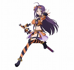 SAO コード・レジスタ」，ハロウィン衣装のリーファとユウキが登場