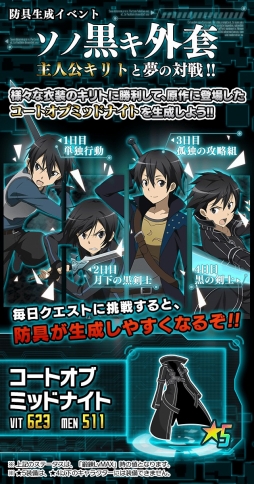 画像ギャラリー No.006のサムネイル画像 / 「SAO コード・レジスタ」，アイドル衣装のヒロインたちがレアスカウトに登場