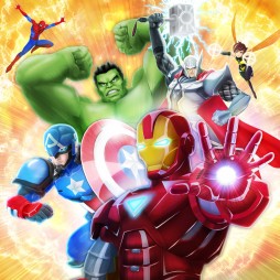 画像ギャラリー No.001のサムネイル画像 / 「ディスク・ウォーズ:アベンジャーズ アルティメットヒーローズ」ゲームモードや必殺技シーンを確認できるプロモーションムービー第1弾が公開に