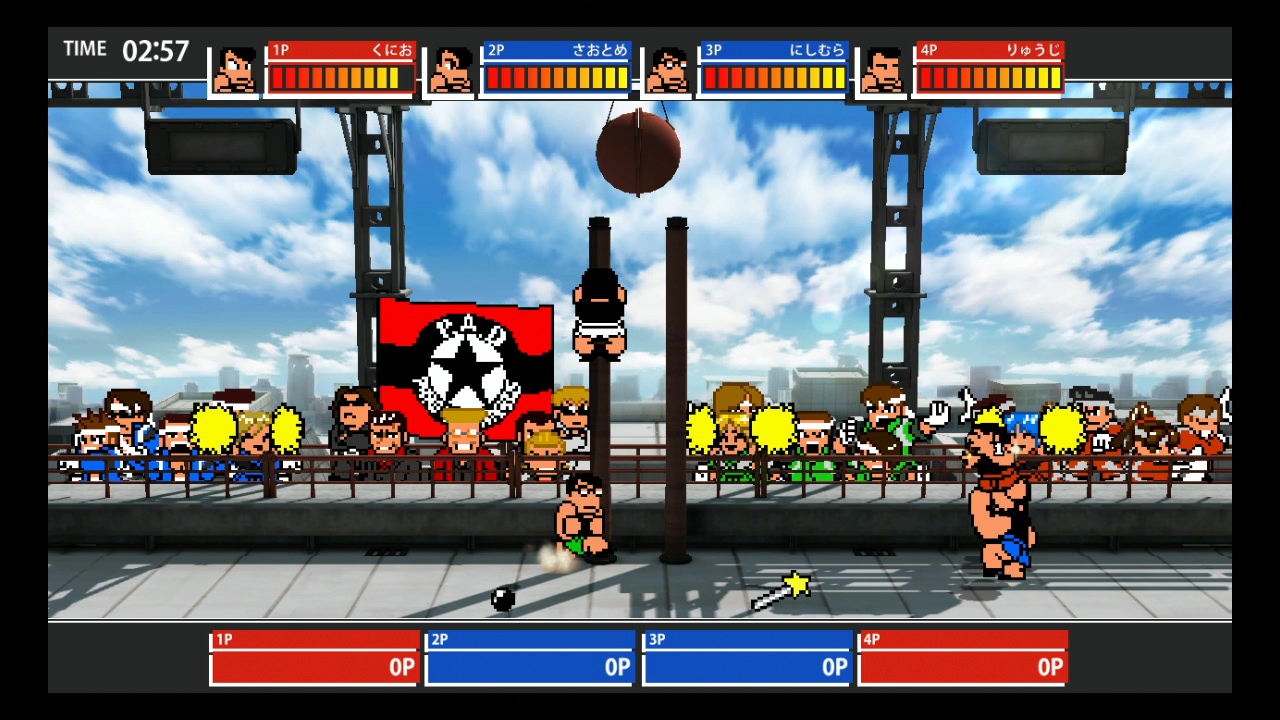 「ダウンタウン熱血行進曲〜それゆけ大運動会〜オールスタースペシャル」が本日発売。4種目の競技の総合得点を競う爽快なアクションゲーム「ダウンタウン熱血行進曲〜それゆけ大運動会〜オールスタースペシャル」が本日発売。4種目の競技の総合得点を競う爽快なアクションゲーム