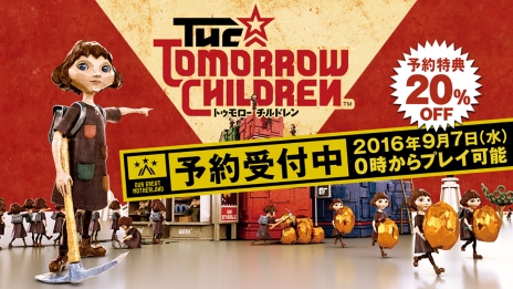 ���������꡼ No.003�Υ���ͥ������ / ��The Tomorrow Children�פΥ�������ȥ쥤�顼��������PS Store��ͽ�������Ρַ���ԥѥå��פ�20��OFF�ǹ����Ǥ���Τ������ޤ�