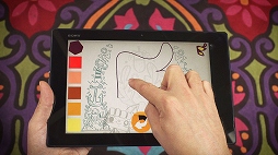 画像ギャラリー No.004のサムネイル画像 / 「Tearaway Unfolded」最新トレイラーが公開。自作アートをゲームに投影できるコンパニオンアプリも発表