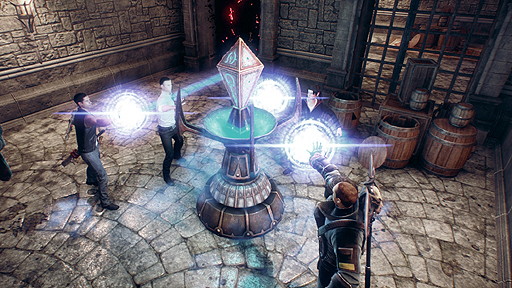 ������#004�Υ���ͥ���/��gamescom��BioWare�ο����Shadow Realms�ץץ쥤��ݡ��ȡ�4�ͤ����Ф줿�ʹ�ã�����󥸥������1�ͤ�Shadowlord��ĩ��