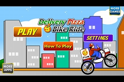 宅配ピザバイクライダー：モトクロス レーシング ゲーム