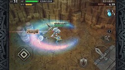 画像集#007のサムネイル/「LINE レヴァナントゲート」,簡単操作で繰り出す基本アクションを紹介