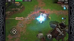 画像集#008のサムネイル/「LINE レヴァナントゲート」,簡単操作で繰り出す基本アクションを紹介