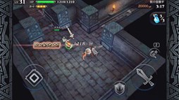 画像集#010のサムネイル/「LINE レヴァナントゲート」,簡単操作で繰り出す基本アクションを紹介