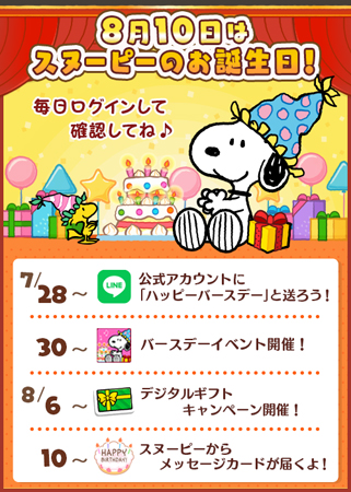 画像ギャラリー No.002のサムネイル画像 / 「スヌーピードロップス」,バースデーイベント&キャンペーンが開催中