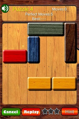 フリースライディングブロックパズルゲーム