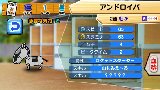 画像ギャラリー No.006のサムネイル画像 / 「ソリティ馬」新たに「ランキング機能」を追加。追い込み馬のアンドロイバ登場