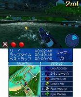 画像ギャラリー No.005のサムネイル画像 / 「アクアモーターレーシング3D」が3DS eショップで8月27日に配信決定