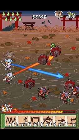 画像集#004のサムネイル/ワン殿とニャン殿の爽快冒険活劇。スマホ向けアクションゲーム「Wan Nyan Slash」を紹介する「(ほぼ)日刊スマホゲーム通信」第638回