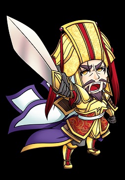 画像ギャラリー No.002のサムネイル画像 / 「三国テンカトリガー」,「曹操」が「袁紹」を追撃するエピソードが新章で登場