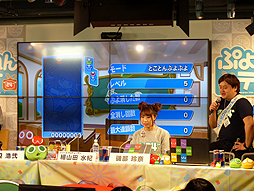 画像ギャラリー No.017のサムネイル画像 / 「ぷよぷよ」シリーズ24周年記念番組「ぷよきねんテレビ」のオープニングの模様をレポート。「Red Bull 5G 2015」の採用が発表された「ぷよぷよテトリス」の情報も明らかに