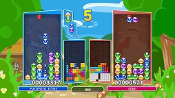 画像ギャラリー No.003のサムネイル画像 / PS4版「ぷよぷよテトリス」のダウンロード版が本日から配信開始。価格は3490円(税抜)