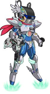 画像ギャラリー No.002のサムネイル画像 / 「ヒーローバンク2」,歴代セガハード&周辺機器がモチーフ,気になるポイント満載のヒーロー着「セガリオンMarkII」紹介ムービーが公開