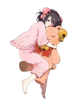 画像ギャラリー No.005のサムネイル画像 / 「妖怪百姫たん!」,五月病のパジャマ妖怪たちが出現するイベントを実施