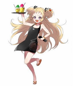 画像ギャラリー No.001のサムネイル画像 / 「妖怪百姫たん!」ストーリー形式のイベント「海の家はじめました」実施