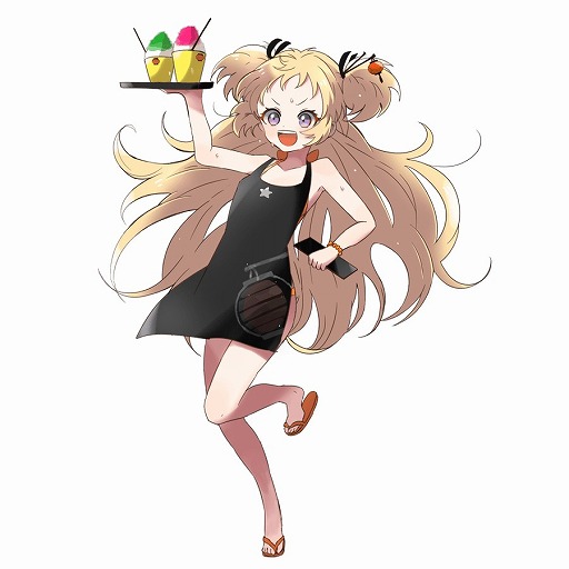 画像ギャラリー No.002のサムネイル画像 / 「妖怪百姫たん！」，ログインするとSSR「海の家・ぶらぶら」をもらえるキャンペーンがスタート