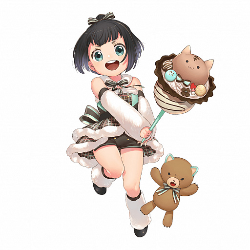 画像ギャラリー No.005のサムネイル画像 / 「妖怪百姫たん!」,“猫の日ちょこ・源頼光”たちが登場する“さいかわ猫耳決定戦”が開催