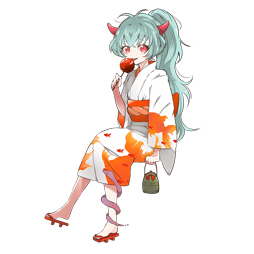 画像ギャラリー No.002のサムネイル画像 / 「妖怪百姫たん!」で「夏休みは夏祭りの喧騒の中でキャンペーン」が開始