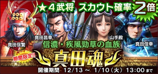 画像ギャラリー No.014のサムネイル画像 / 「信長の野望 201X」でアップデート「真田氏集結！」が実施