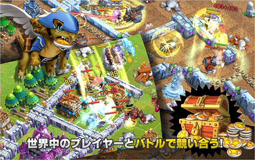 画像ギャラリー No.006のサムネイル画像 / スマホ向けSLG「キャッスルファンタジア」,Android版の配信が本日開始に