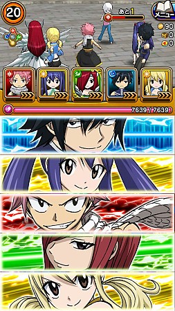 画像ギャラリー No.004のサムネイル画像 / 「フェアリーテイル 〜ブレイブサーガ〜」がAmazon Androidアプリストアで配信に