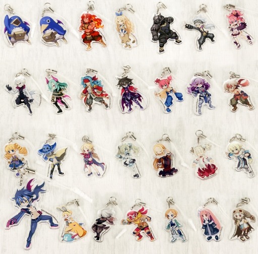 画像ギャラリー No.003のサムネイル画像 / 「ディスガイア5」と「大江戸BlackSmith」のイヤフォンジャックストラップが登場